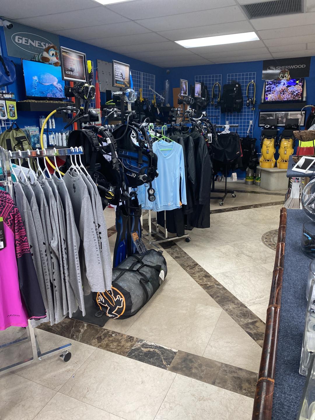 Dive+ Dive Center Selection